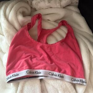 Calvin Klein Coral Sports Bra